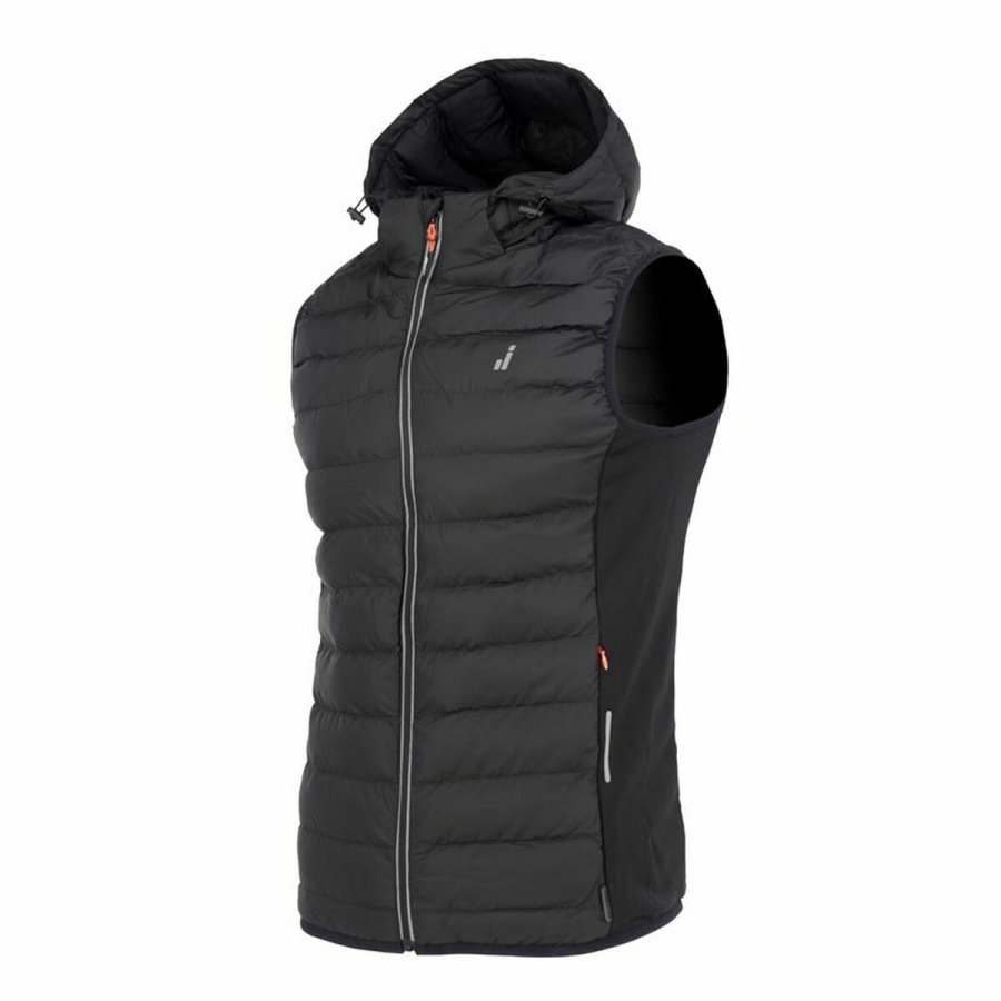 Dynejakke Vest til M�nd Joluvi Gravity Sort #1