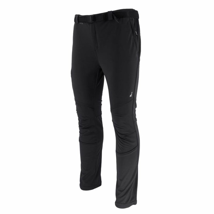 Lange sportsbukser Joluvi Soft-Tech Sort #1