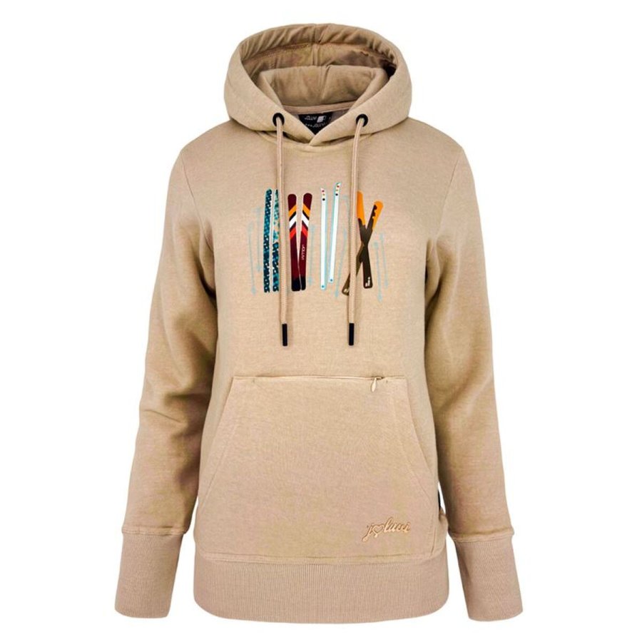 H�ttetr�je til Kvinde Joluvi Cotton Ski Ecru #1