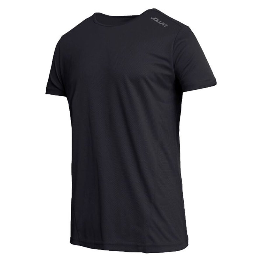 Kort�rmet T-shirt til M�nd Joluvi Runplex Sort #2