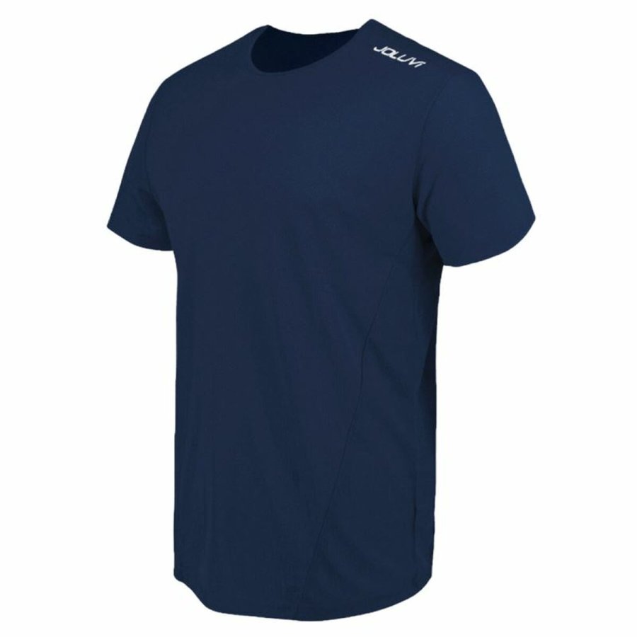 Kortrmet T-shirt til Mnd Joluvi Runplex Marinebl (L) #1