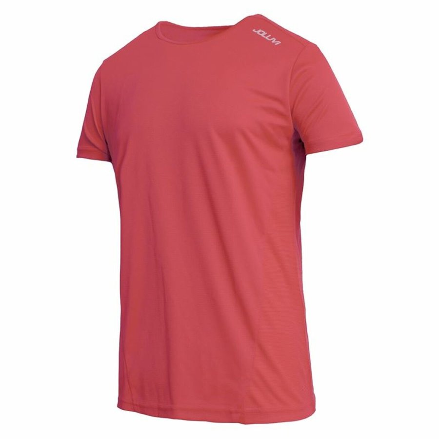 Kortrmet T-shirt til Mnd Joluvi Runplex M Orange #1