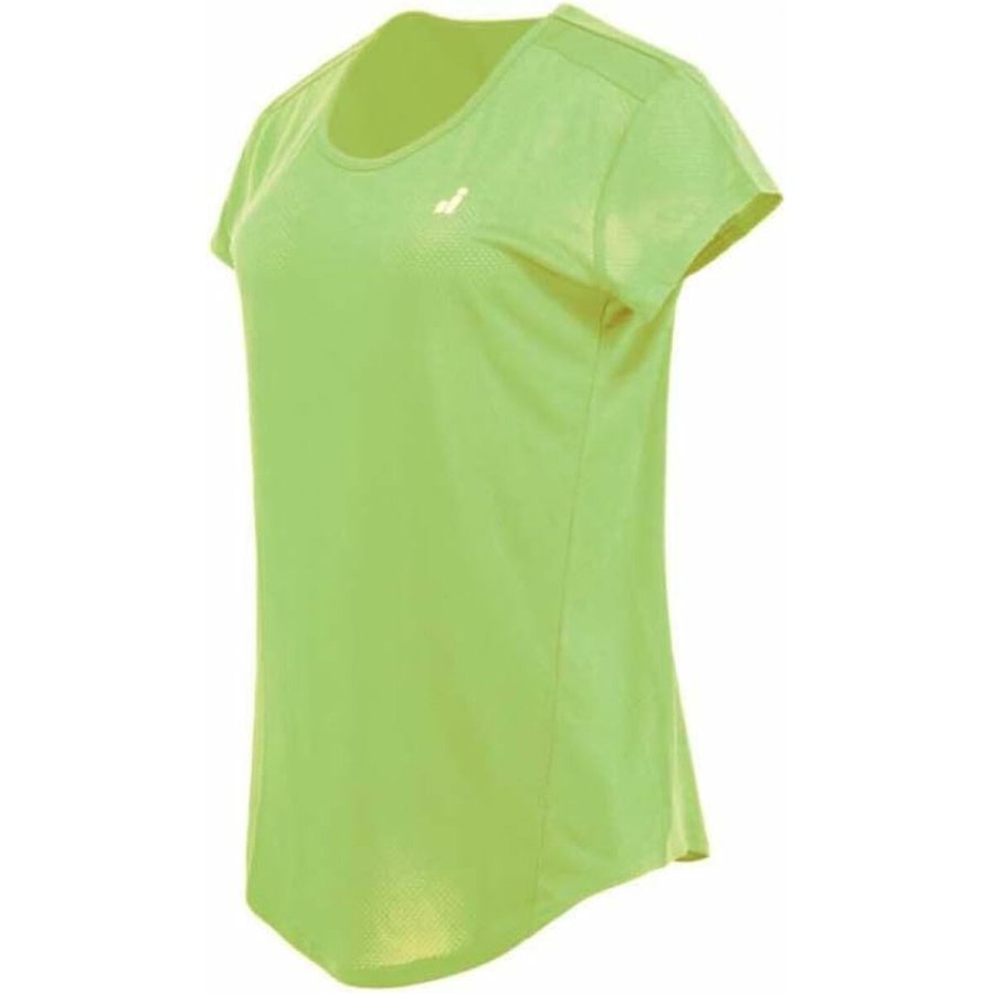 Kort�rmet T-shirt til Kvinder Joluvi Athlet W Gul #2