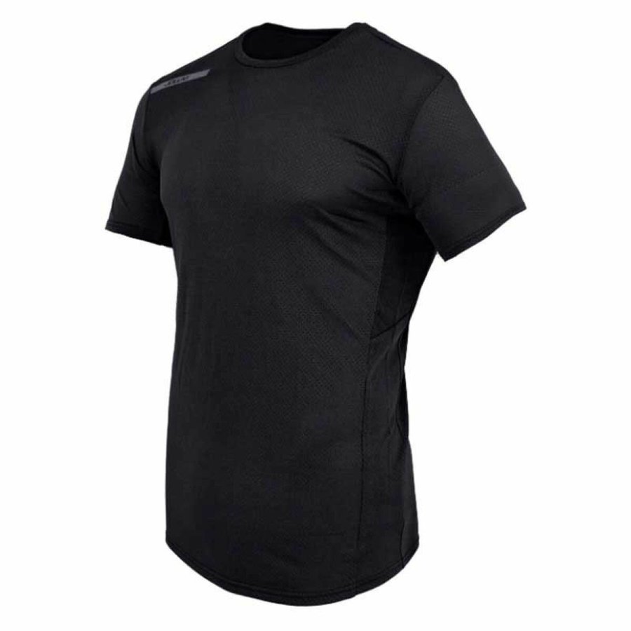 Kortrmet Sport T-shirt Joluvi Athlet Sort #1