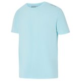 Kort�rmet T-shirt til M�nd Joluvi Combed Cotton Bl� #1