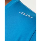 Kort�rmet T-shirt til M�nd Joluvi Combed Cotton Bl� #4