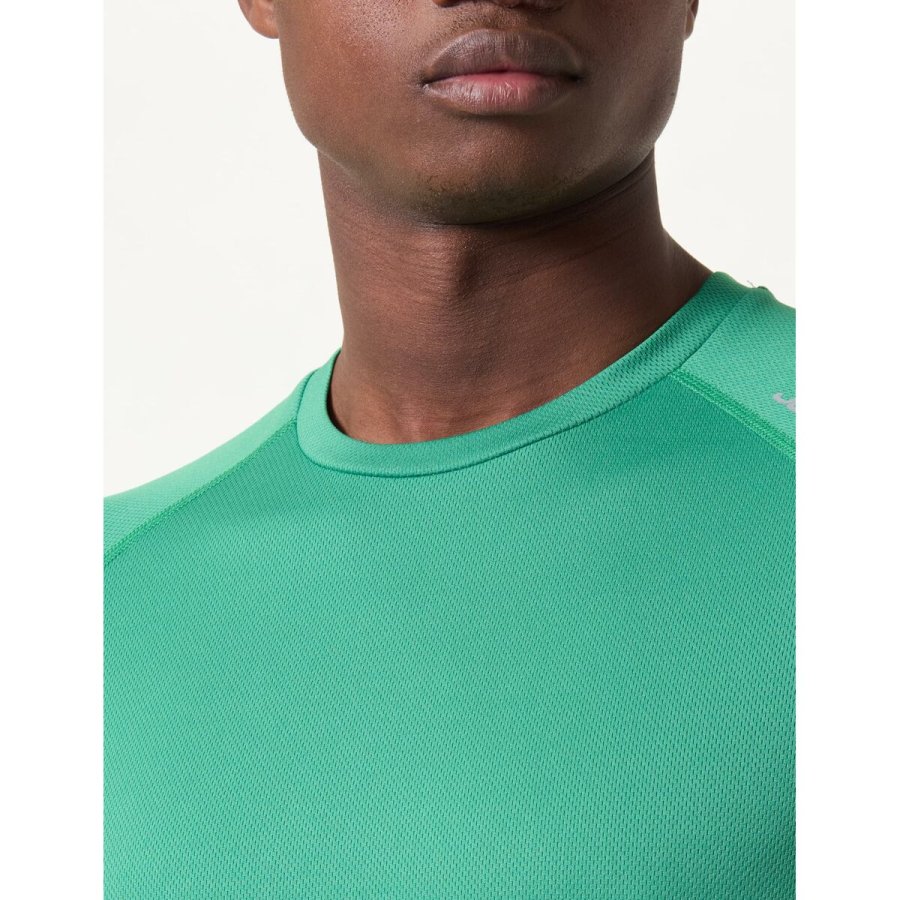 Kort�rmet T-shirt til M�nd Joluvi Silver Gr�n #3