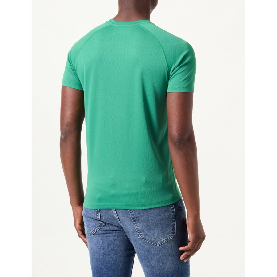 Kort�rmet T-shirt til M�nd Joluvi Silver Gr�n #4