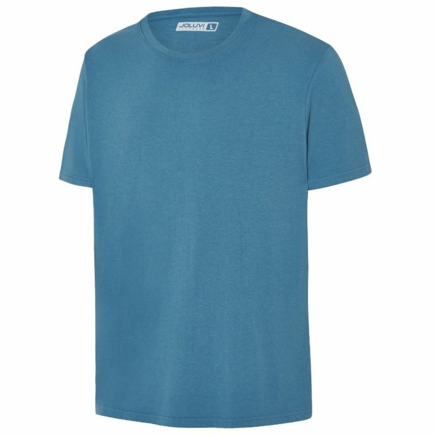 Kortrmet T-shirt til Mnd Joluvi Bambu Indigo S #1