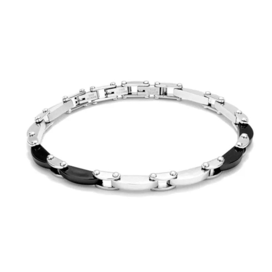Armbnd til mnd Radiant RH000003 Sort Slvfarvet #1
