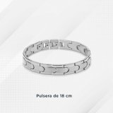 Armbnd til mnd Radiant RH000089 Slvfarvet #6