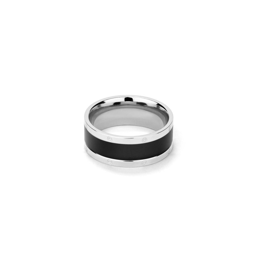 Ring til kvinder Radiant RH000141-22 S�lvfarvet Sort 22 #2
