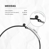 Halsk�de til kvinder Radiant RH000265 S�lvfarvet #4