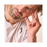 Vedhng til mnd Radiant RH000272 Slvfarvet Sort #2