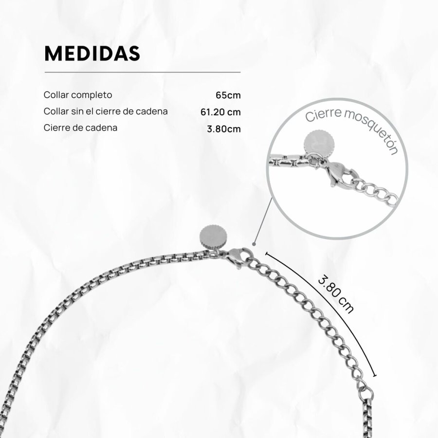 Vedhng til mnd Radiant RH000272 Slvfarvet Sort #4