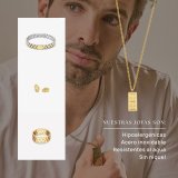 Armbnd til mnd Radiant RH000286 Slvfarvet #4