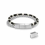 Armbnd til mnd Radiant RH000301 Slvfarvet #1