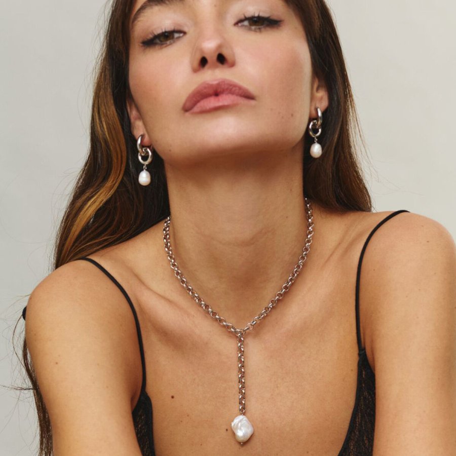 Halsk�de til kvinder Radiant RY000306A S�lvfarvet #2