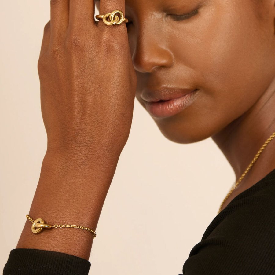 Armb�nd til kvinder Radiant RY000341 Gylden #3