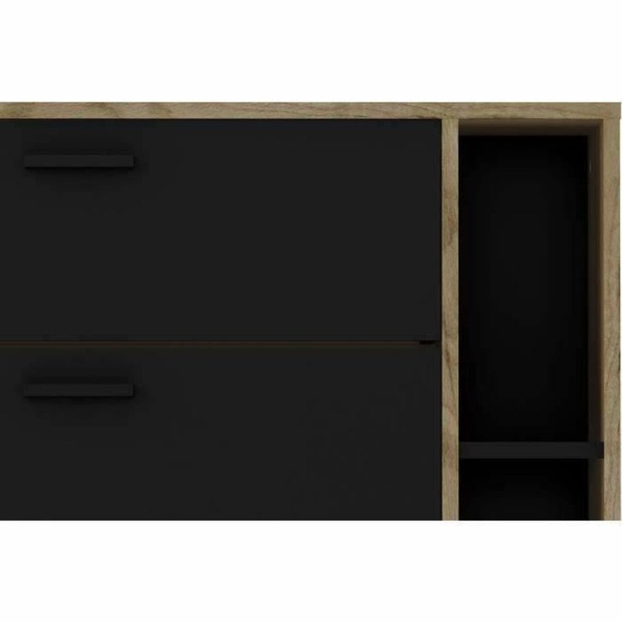 Skostativ Leona Brun Hrast Melamin 90 x 25 x 102 cm #13