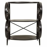 Hylder Alexandra House Living Mrkebrun Metal 51 x 117 x 97 cm #3