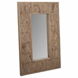 Vgspejl Alexandra House Living Hvid 10 x 114 x 73 cm Rektangulr #1