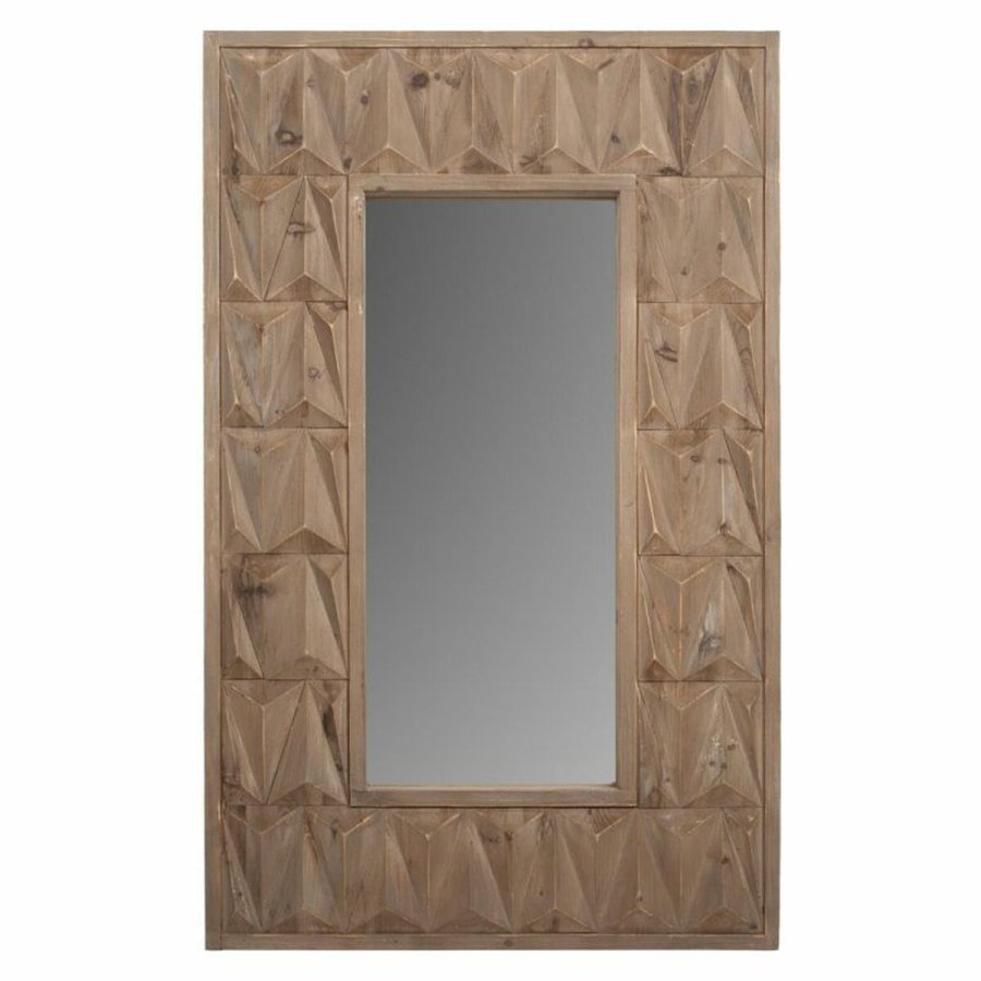 Vgspejl Alexandra House Living Hvid 10 x 114 x 73 cm Rektangulr #11