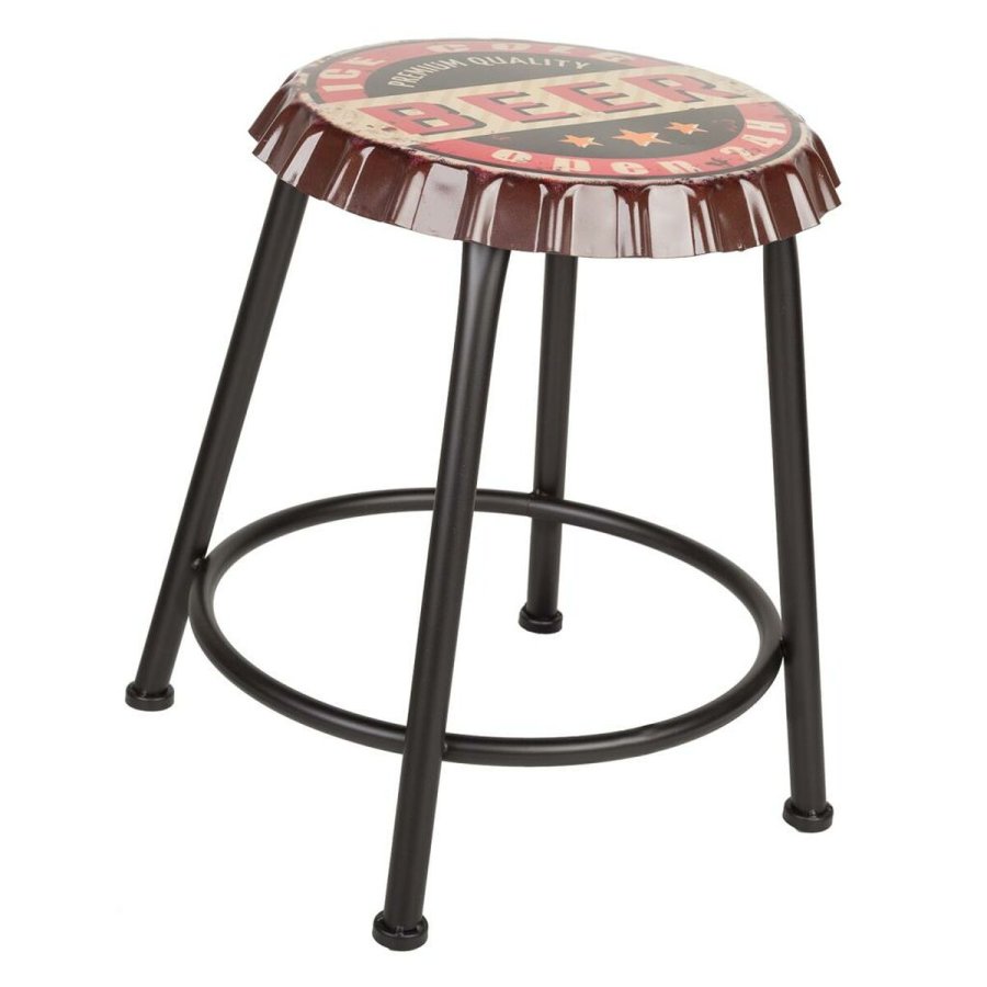 Taburet Alexandra House Living Jern 35 x 46 x 35 cm #1