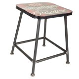 Taburet Alexandra House Living Jern 38 x 45 x 38 cm #1