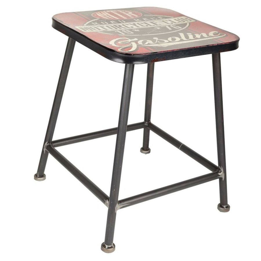 Taburet Alexandra House Living Jern 38 x 45 x 38 cm #1
