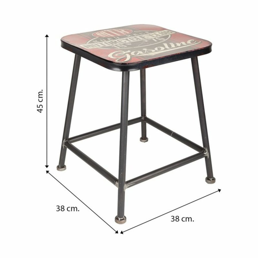 Taburet Alexandra House Living Jern 38 x 45 x 38 cm #26
