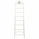 Fritstende hndkldestativ Alexandra House Living Hvid Jern 51 x 148 x 39 cm #5