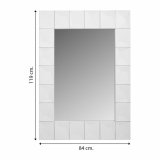Vgspejl Alexandra House Living Hvid 4 x 119 x 84 cm Rektangulr #21