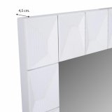 Vgspejl Alexandra House Living Hvid 4 x 119 x 84 cm Rektangulr #26