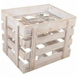 Flaskereol Alexandra House Living Natur Gran 43 x 32 x 33 cm 9 flasker Kasse #13