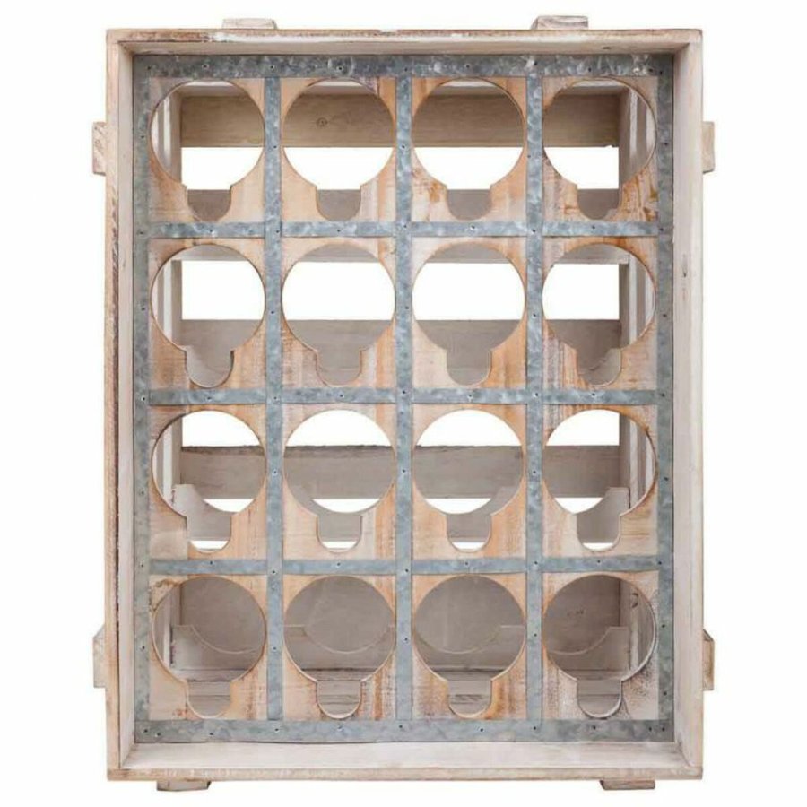 Flaskereol Alexandra House Living Natur Gran 55 x 32 x 41 cm 16 flasker Kasse #9