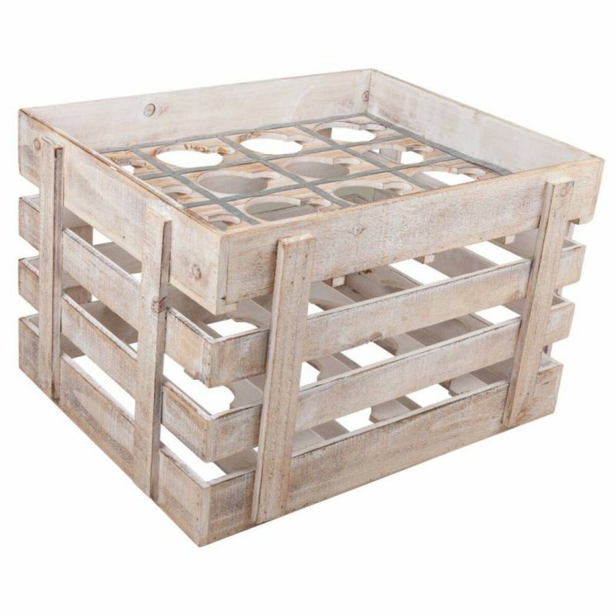 Flaskereol Alexandra House Living Natur Gran 55 x 32 x 41 cm 16 flasker Kasse #13