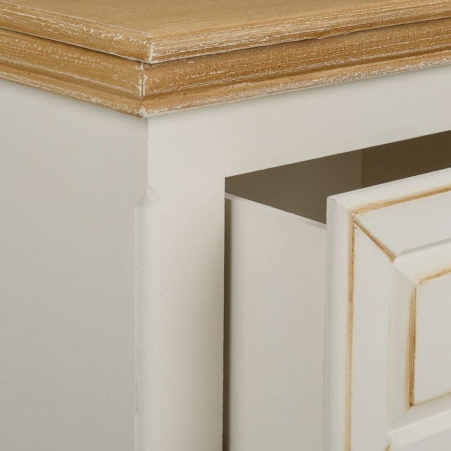 Natbord Alexandra House Living Hvid Natur 33 x 53 x 37 cm #11