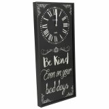 Vgur Alexandra House Living Sort Glas Jern Tr MDF 76 x 3 x 36 cm #1