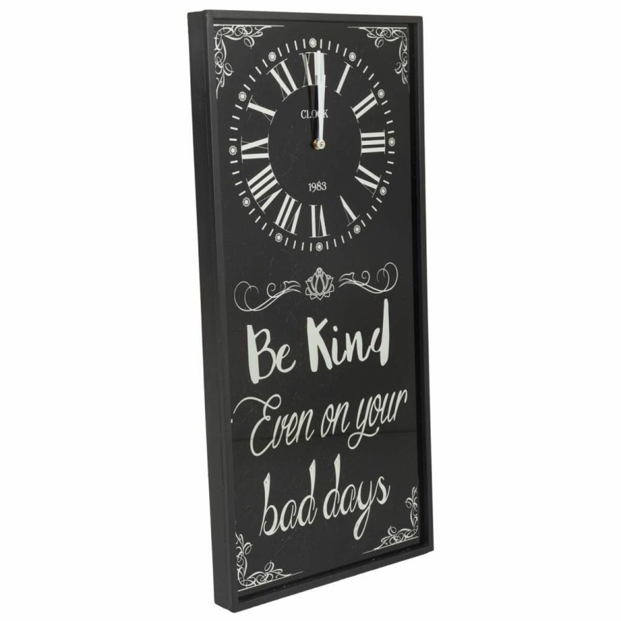 Vgur Alexandra House Living Sort Glas Jern Tr MDF 76 x 3 x 36 cm #1