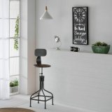 Vgur Alexandra House Living Sort Glas Jern Tr MDF 76 x 3 x 36 cm #6