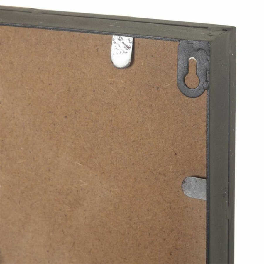 Vgur Alexandra House Living Sort Glas Jern Tr MDF 76 x 3 x 36 cm #16