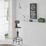 Vgur Alexandra House Living Sort Glas Jern Tr MDF 76 x 3 x 36 cm #6