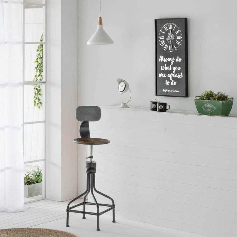 Vgur Alexandra House Living Sort Glas Jern Tr MDF 76 x 3 x 36 cm #6