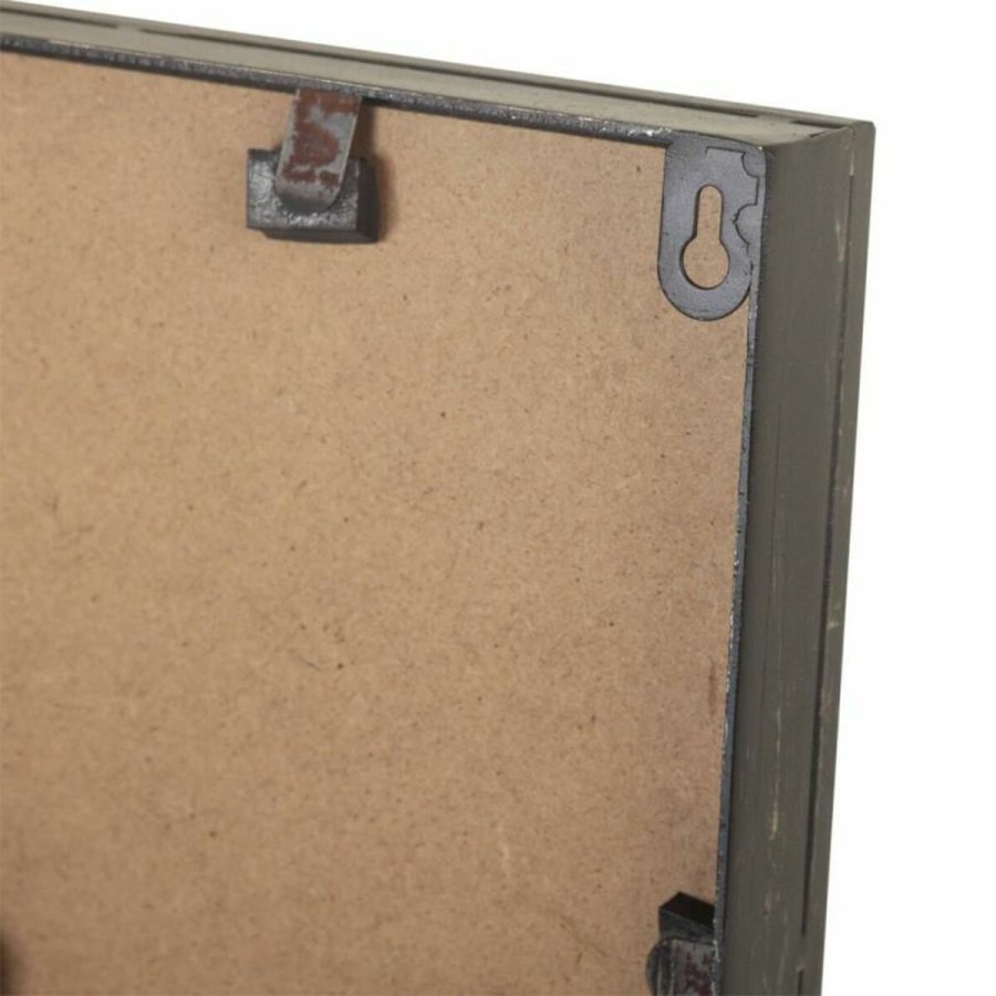 Vgur Alexandra House Living Sort Glas Jern Tr MDF 76 x 3 x 36 cm #16