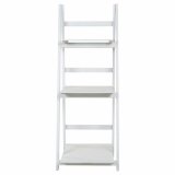 Hylder Alexandra House Living Hvid Paulonia tr Tr MDF 38 x 115 x 41 cm Trappe #2