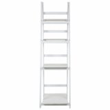 Hylder Alexandra House Living Hvid Paulonia tr Tr MDF 38 x 150 x 41 cm Trappe #2