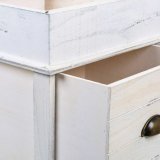 Bl kiste Alexandra House Living Hvid Paulonia tr Tr MDF 35 x 50 x 70 cm #16
