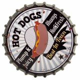 Taburet Alexandra House Living Metal Jern 35 x 46 x 35 cm #3