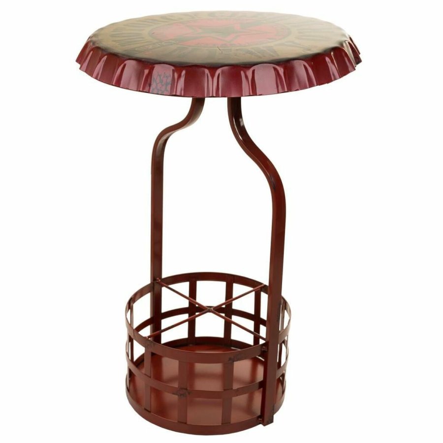 Sofabord Alexandra House Living 42 x 60 x 42 cm Flaskereol #1